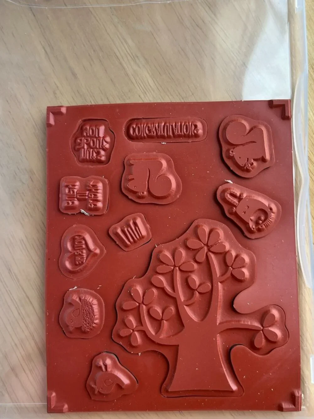 NEW Stampin' Up! Nuts about You Stamp Set 133946 squirrel tree bird nest cling